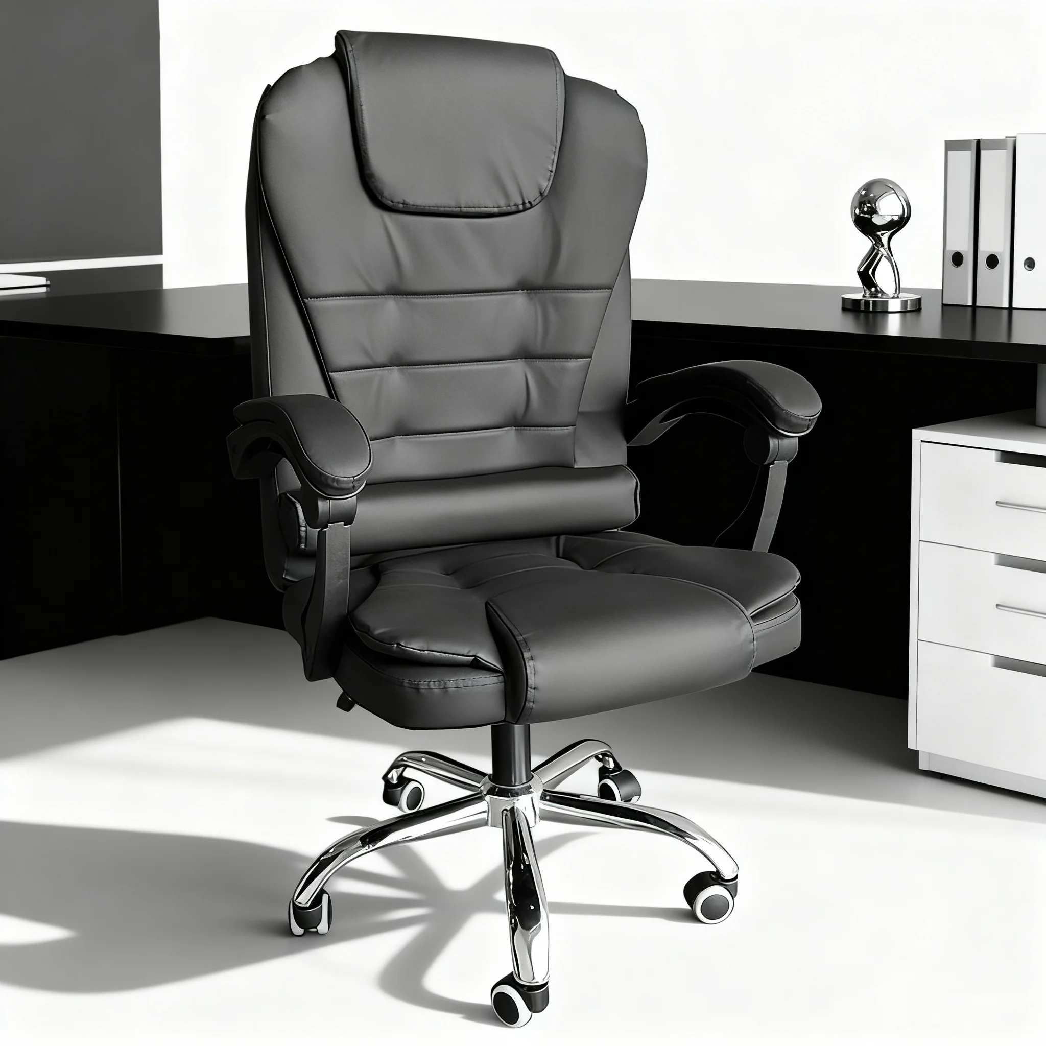

High Back Modern Swivel Ergonomic Executive Leather Office Chairs