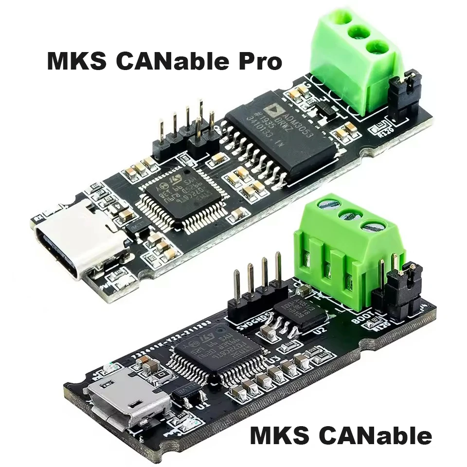 

Модуль Makerbase MKS CANable USB-CAN адаптер анализатора отладки canbus Изолированный зажим VESC XDRIVE