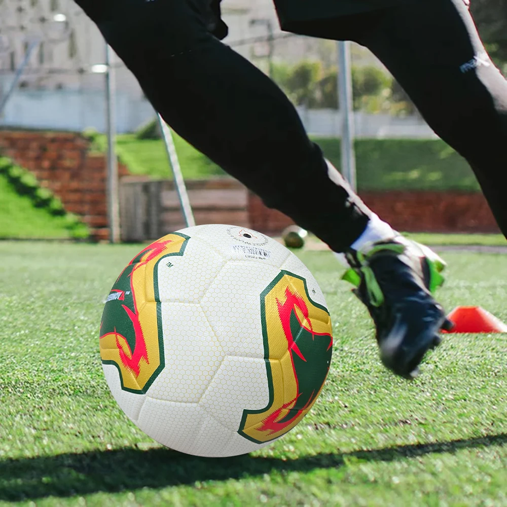 2002 고품질 축구공 공식 사이즈 5 PU 소재 무봉제 내마모성 경기 훈련용 축구공