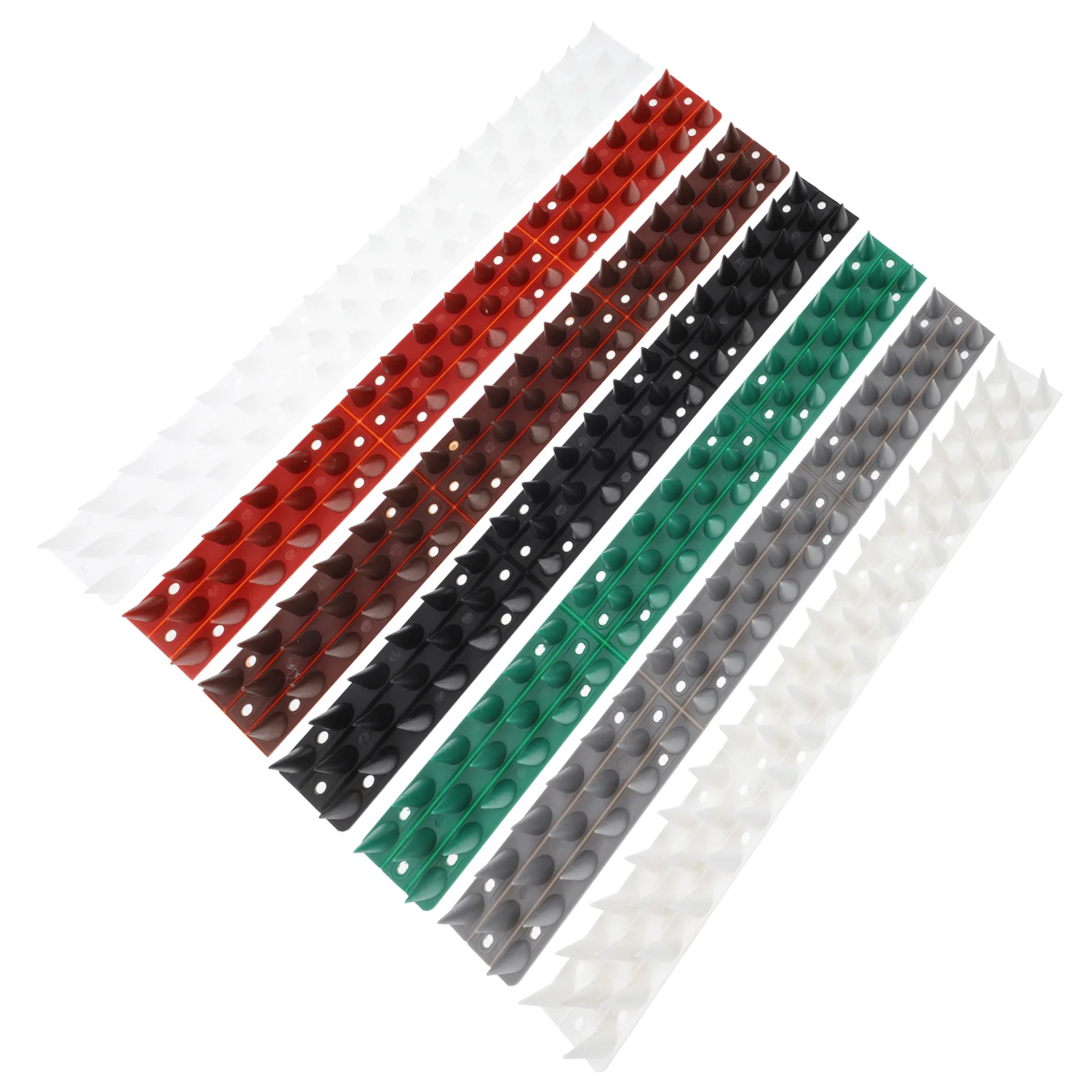 

7pcs Anti-Cat Thorn Mat Spike Mat For Couch Outdoor Garden Bird Spike Mats Plastic Deter Cats Dogs Portable Pet Control