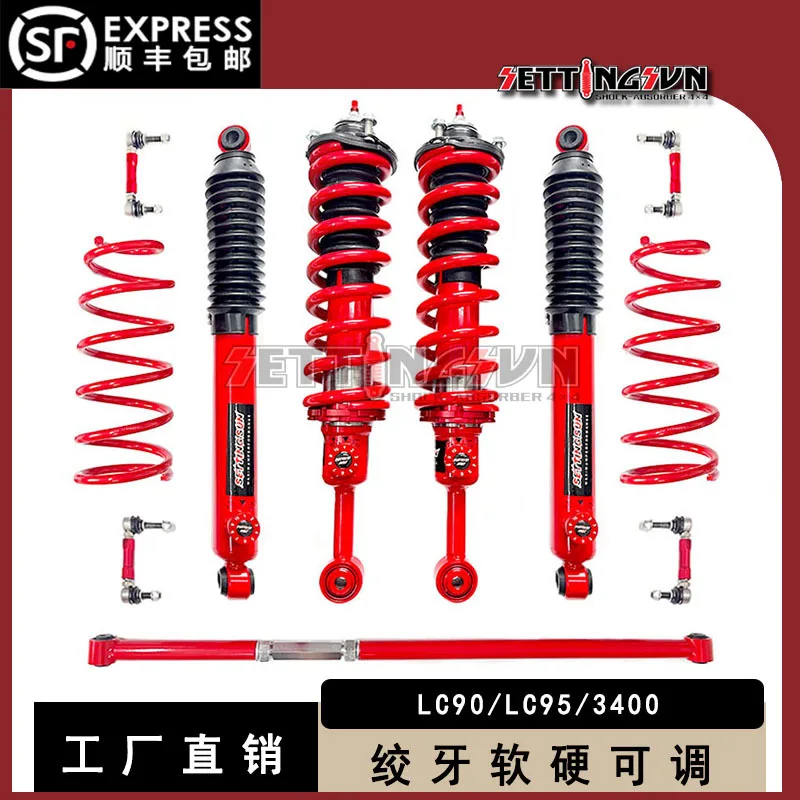 Factory Direct 2 Inch Lift Kit Nitrogen Shock Absorber For T oyota Prado LC120 LC150