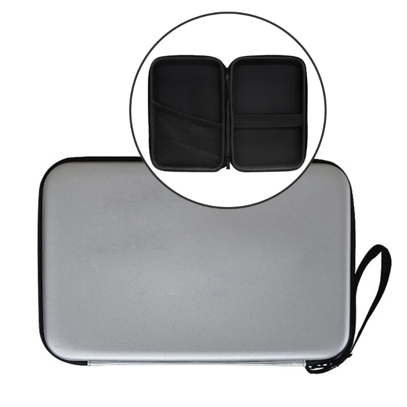 Square Table Tennis Racket Case Pingpong Paddle Storage Bag Waterproof Table Tennis Paddle Hard Case Zipper Handbag