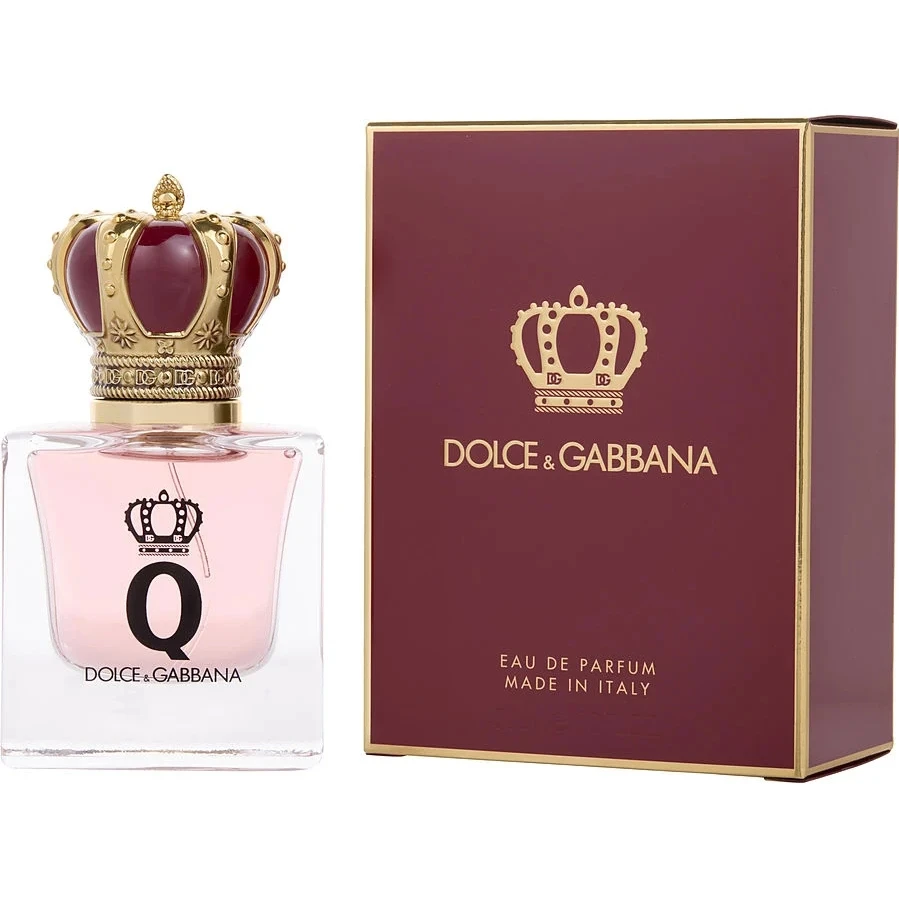 D&G  Dolce & Gabbana Q Eau De Parfum Spray 30ml/50ml/100ml Eponymous Women's Perfume DG Crown