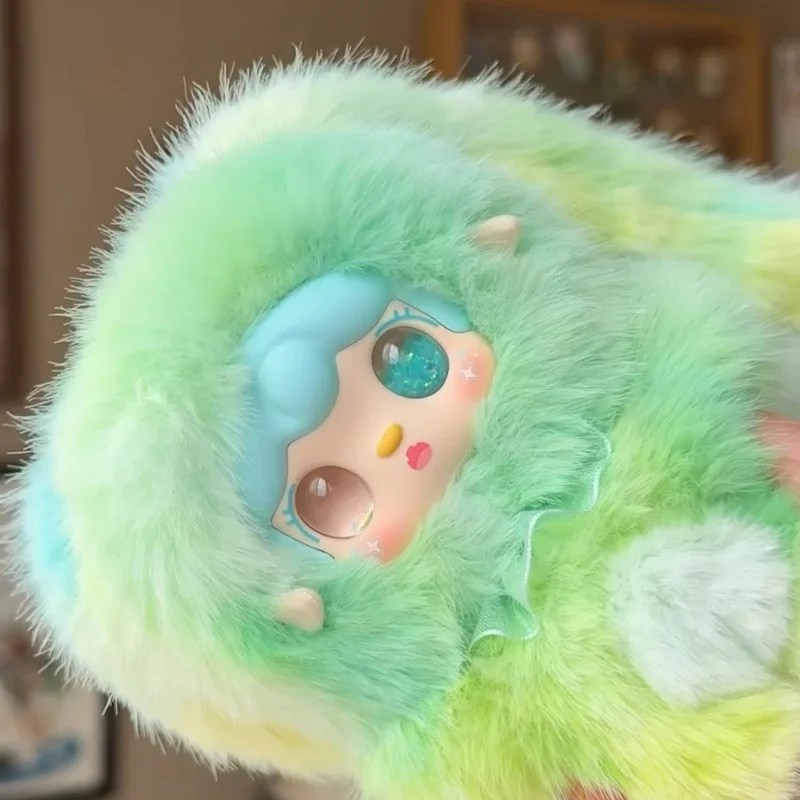 New Genuine Yooki Hopping Bunny Series Blind Box Kawai Vinyl Plush Bag Keychain Doll Yooki Mystery Box Trendy Toys Birthday Gift