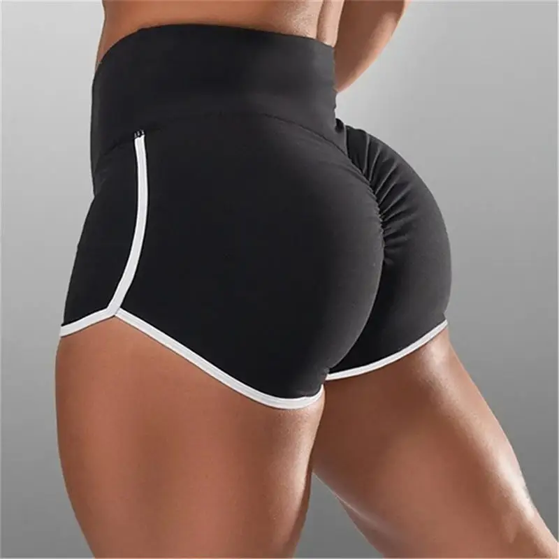 

Sports Shorts Women High Waist Gym Shorts Female Cycling Shorts Running Yoga Shorts Push Up Workout Legging For Ladies