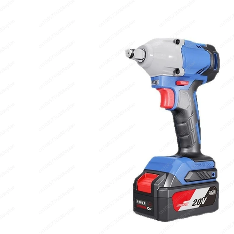 Rechargeable Electric Wrench High Torque Brushless Impact Wrench Auto Repairman Lithium Battery Air Cannon