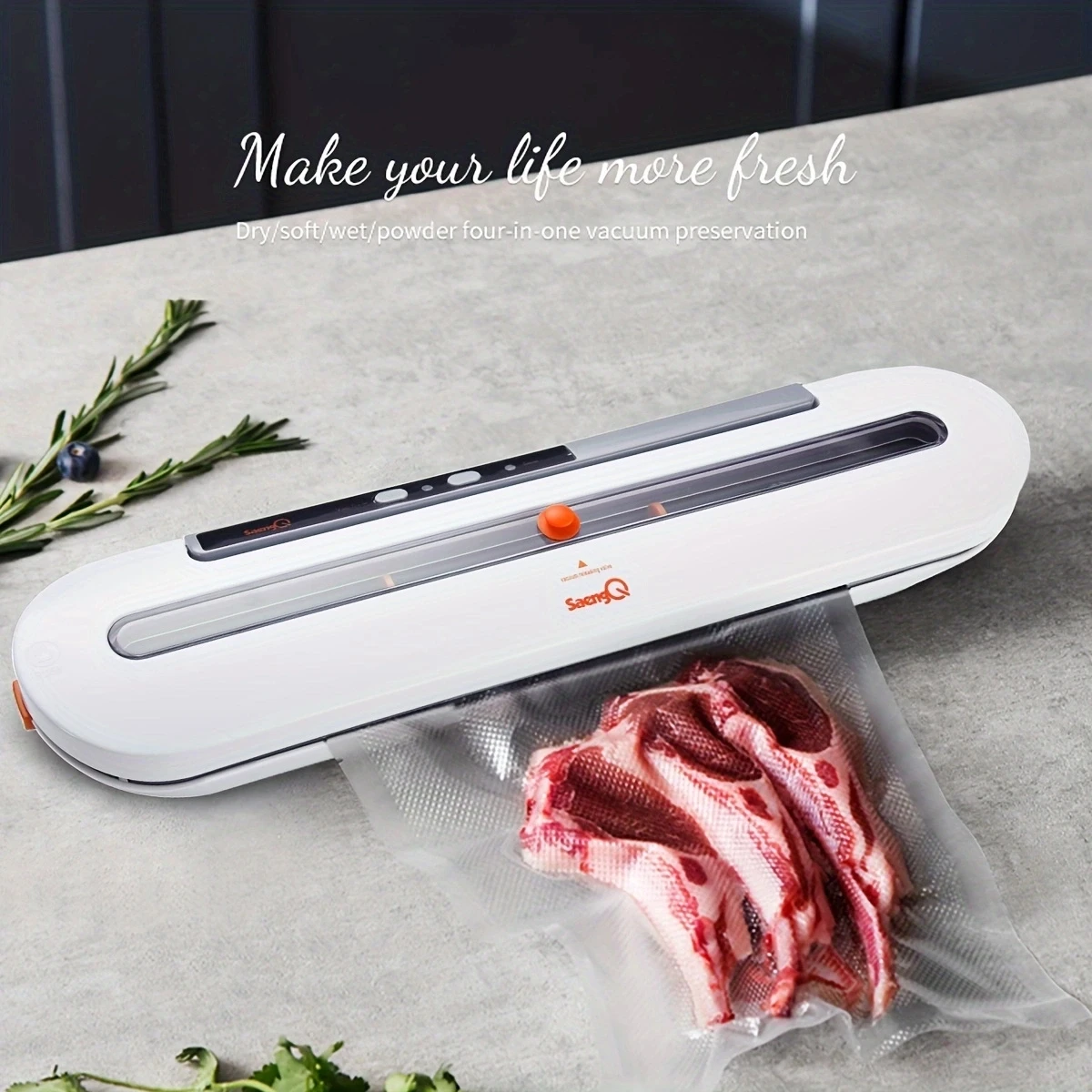 220V 진공 씰링 기계 식품 포장 기계 신선도 씰링 기계 플라스틱 씰링 기계 홈 상업 자동