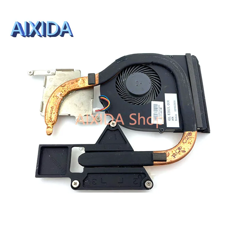 AIXIDA KSB0605HC AD07105HX09KB00 DFS531205HC0T Original Radiator For Lenovo Ideapad Z570 V570 B570 CPU Heatsink Cooling with Fan