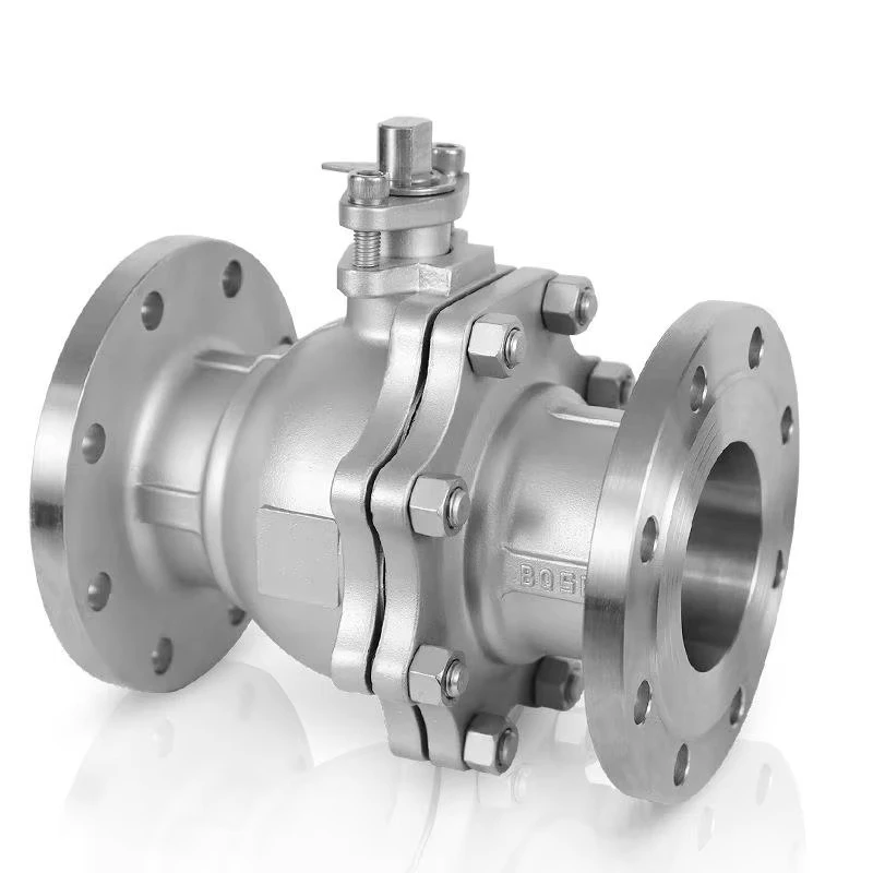 Manual flange connection 2-piece spherical float steam trap safety structure water valve