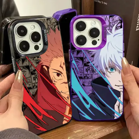 Gojo Satoru Ryomen Sukuna Custodia per telefono cool per Samsung Galaxy S23 S24 S25 S22 Ultra S21 Plus FE A56 A36 A26 5G A16 A06 4G Nota 20