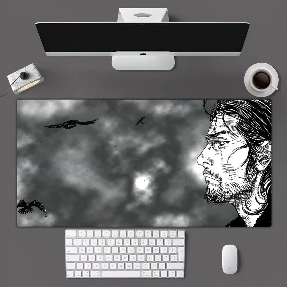 Imagem -05 - Vagabond Mangá Mousepad Mousepad Gamer Mouse Pad Tamanho para Escritório Tapete de Mesa Longa