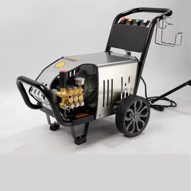 500 Bar/4000 PSI Electric Pressure Washer, 300-500 Bar Industrial Surface Cleaner for Heavy-Duty Car & Machinery Cleaning
