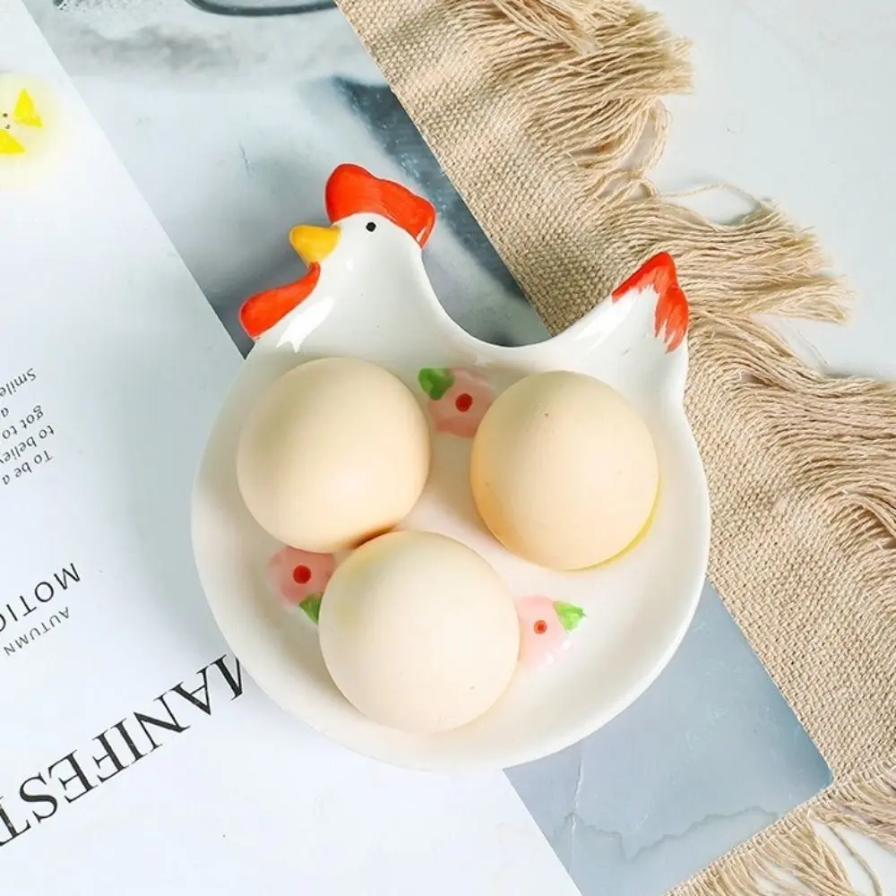 

Practical Cute Egg Tray Chick Design Cartoon Egg Holder DIY Decorative Ornaments Egg Cup Easter