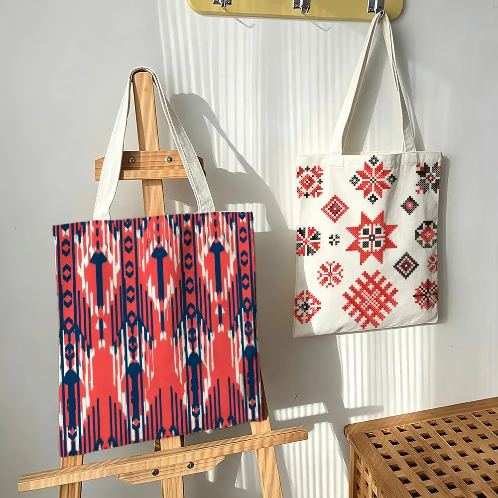 Art R-Russian S-Shading Storage Bags Canvas Bags Are Suitable for Going to Class, Shopping, Gifts, and Commuting