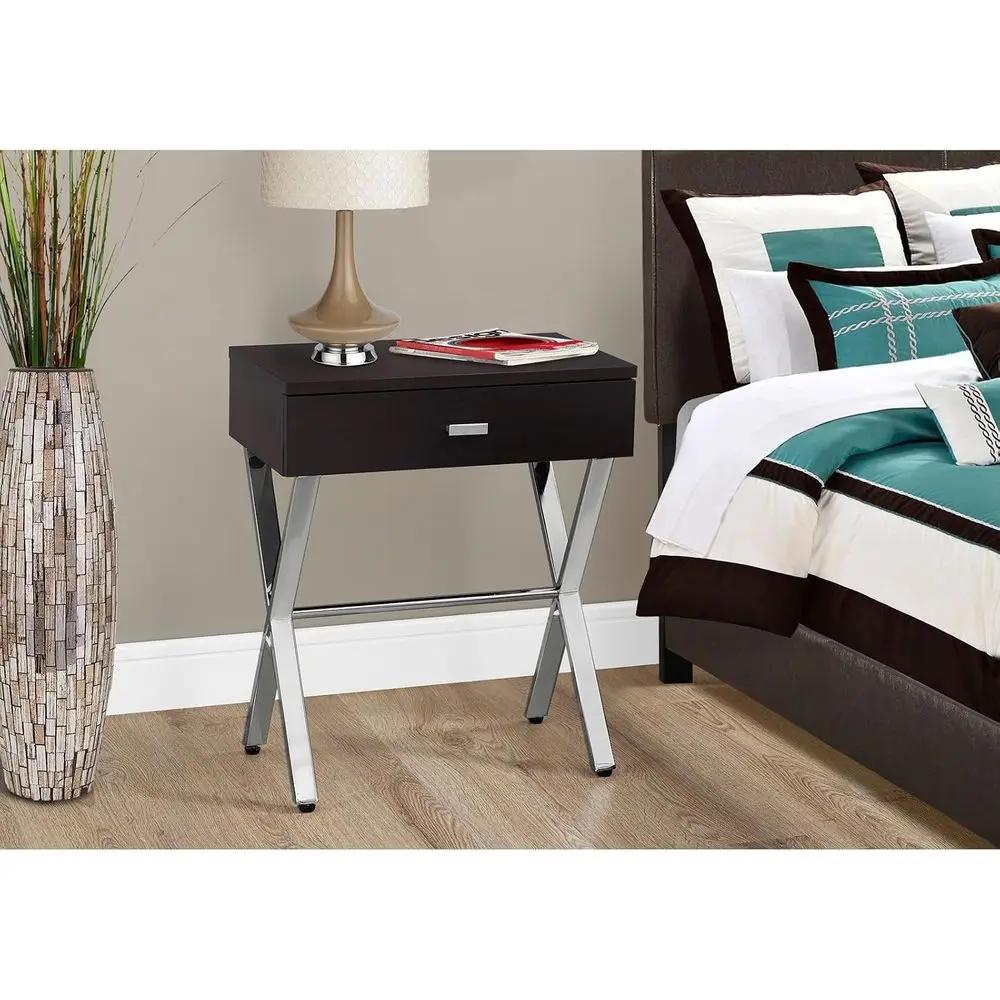 I Night Stand Accent Table, 22.00 x 12.00 x 18.00