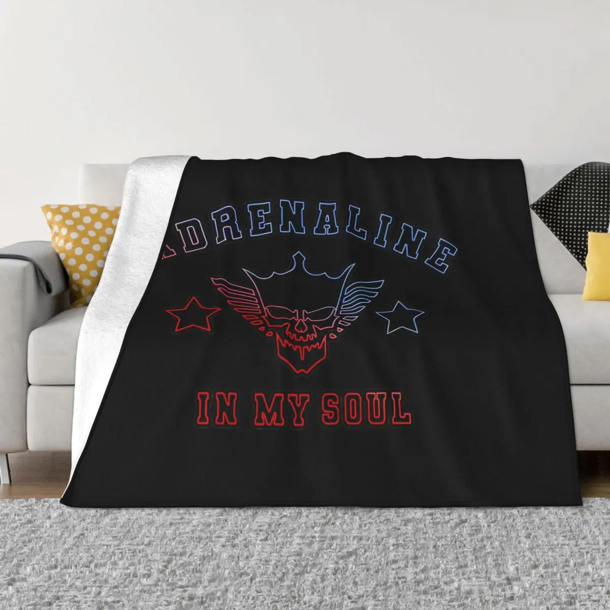 Adrenaline In My Soul Cody Rhodes Fan Art Blankets Fleece Summer Portable Ultra-Soft Throw Blanket for Sofa Car Bedspreads