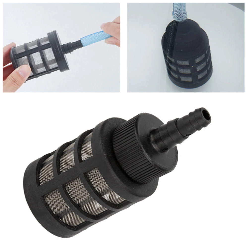 Stainless Steel Mesh Water Filter With Stop Valve For Pressure Washer Pump Inlet 9-13mm Hose Cleaning Equipment Accessories image 3