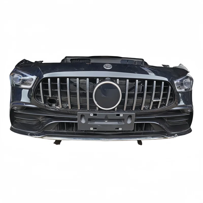 High Quality Front Bumper Assembly for AMG-GT W290 with Grille Radiator Body Kit 1 Year Warranty Screw-On Attachment