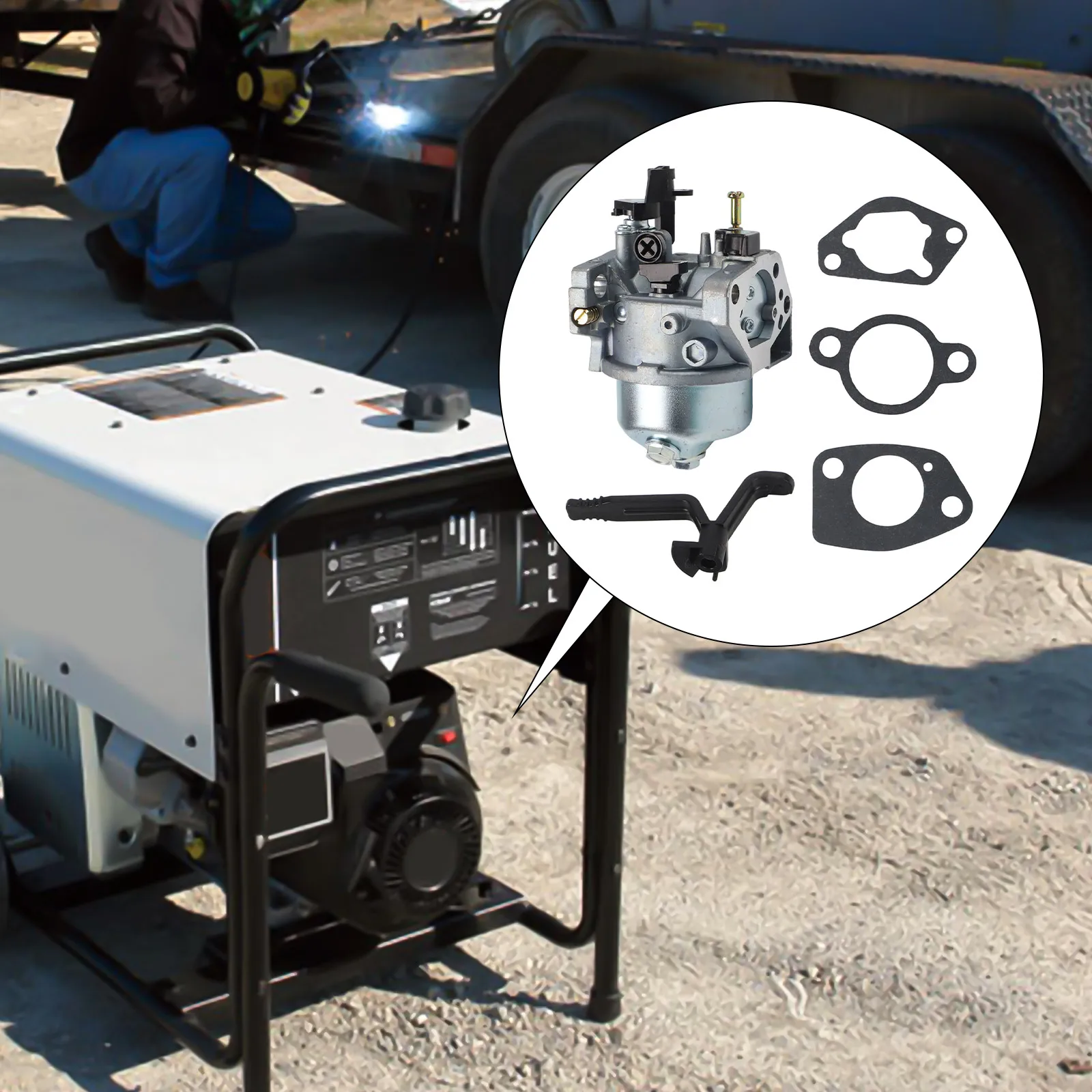 10*10*8cm Carburetor Kit Easy Installation Basic Mechanical Skills Efficient Fuel Flow Long-lasting Reliability