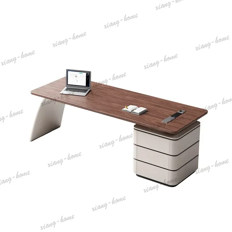Best Sellers Chinese-style Office Desks Solid Wood Computer Italian Minimalist Office Desks Light Luxury Furniture Mesa De Traba