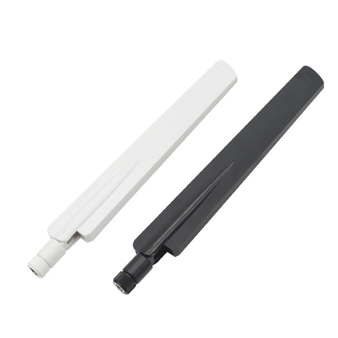 Beauty 2 Pcs 3G 4G 5G Antenna 600-6000MHz 18DBi Gain SMA Male for Wireless Network Card Wifi Router High Signal(C)