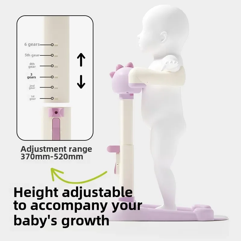 Baby Standing Bath, Infants and Young Children Wash Butt Bath Basin, Children Shower Auxiliary Bathing Stand Foot Baby Bathtub