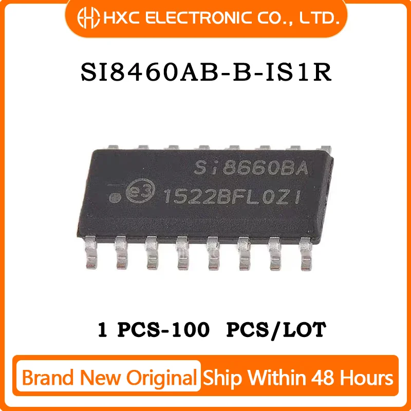 

5/10/50/100PCS/LOT SI8660BA-B-IS1R SI8460AB-B-IS1R SI8460AB SOP16 NEW IC