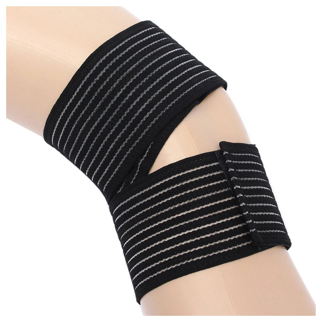 

AU-Sports Bandages Gym Chevillere Bandages Knee Wrapping Tape Bandage Knee Ankle Protection Sports Stretch Bandage - Black