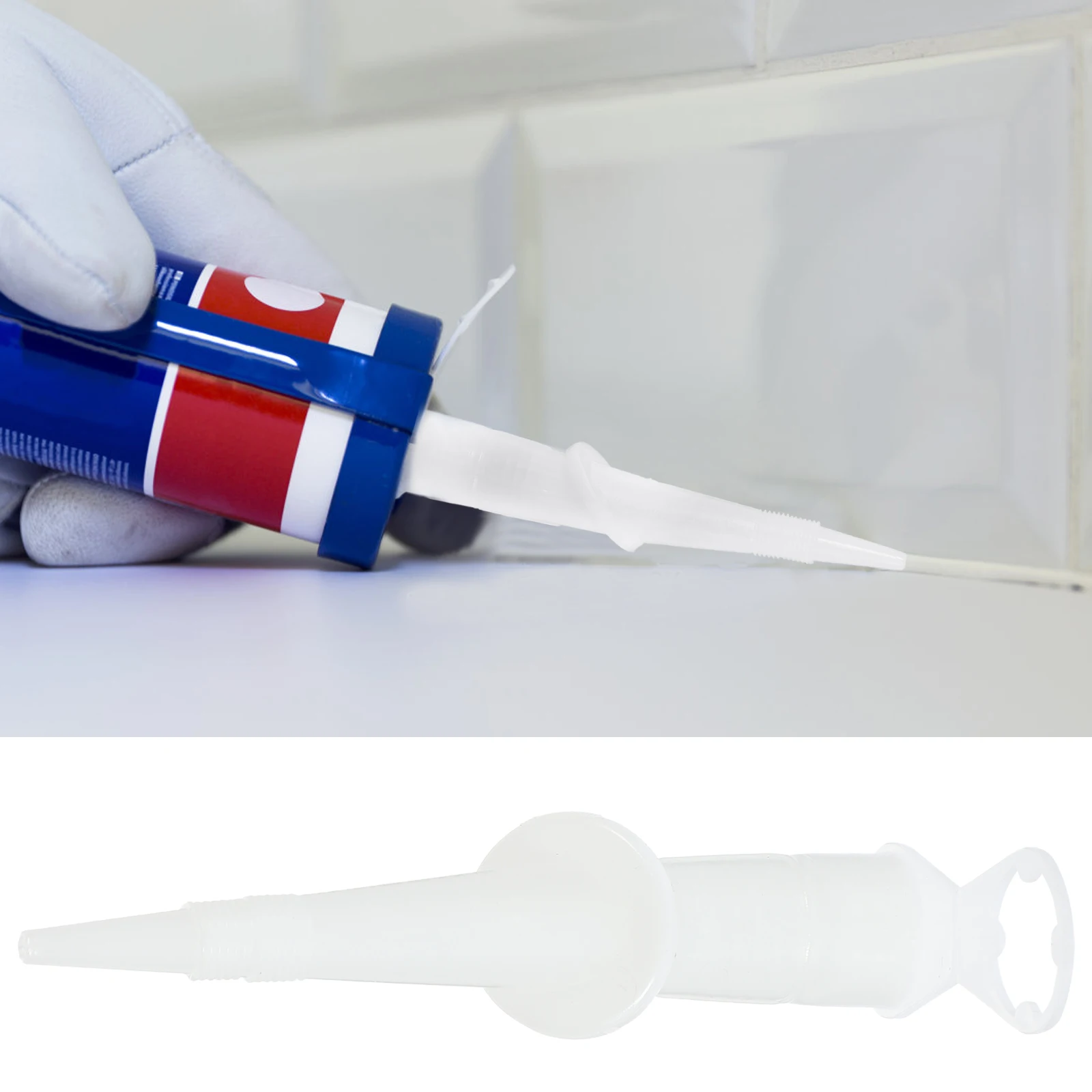 10 قطعة أداة الجص العالمية مع طرف دوار 360 درجة زاوية قابلة للتعديل لتسرب المنزل فوهة مطاطية مرنة #1