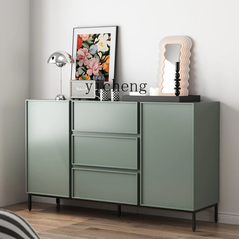 

Zc Locker Living Room Kitchen Sideboard Cabinet Minimalist Retro Sideboard Cabinet