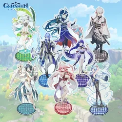 Anime yuanshen Impact Figure New Acrylic Stand Zhongli Xiao Kaedehara Kazuha Kamisato Ayato Model Plate Desk Decor Fan Gifts Hot