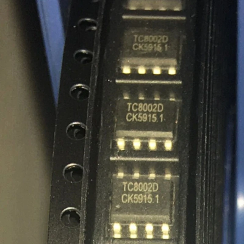 silkscreen:TC8002D 20-50PCS 8002D Audio Power Amplifiers New and Original SOP-8 integrated circuit chip TC8002