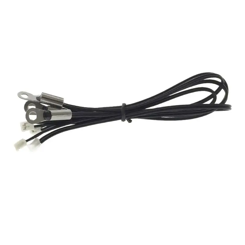 Termistor NTC rezystancja 47K B wartość 3950 powierzchnia stała czujnik temperatury wtyku M4 26AWG o długości 20CM PH2.0- 2P