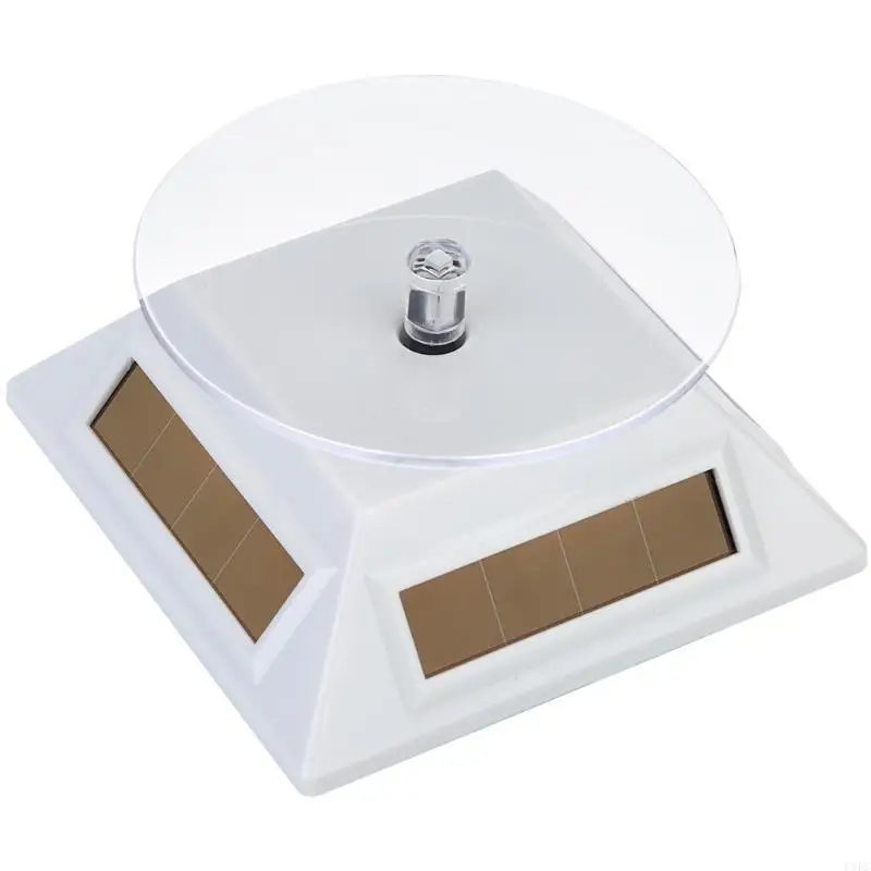 Automatic Rotating Solar Display Platform for Watch Phone Jewelry Small Design