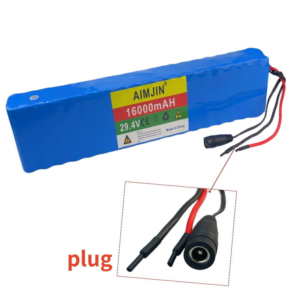 7S5P 29.4V 16000mAh 18650 Battery Lithium Ion Battery For transportation equipment Outdoor Power Supplies etc