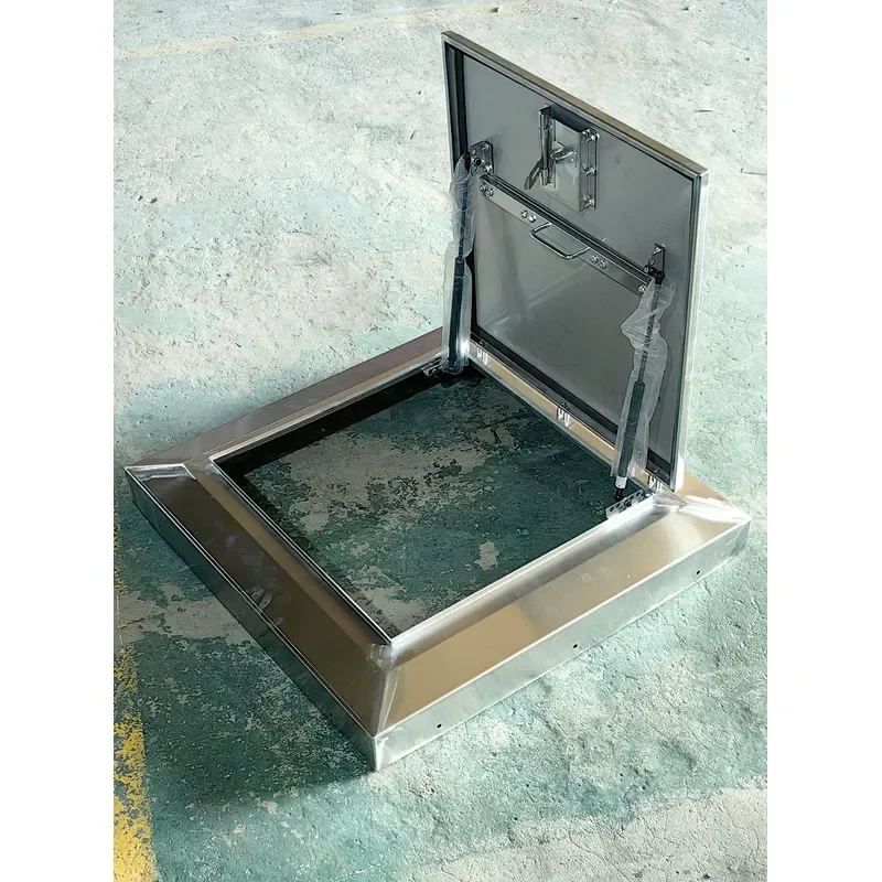 Customized stainless steel roof maintenance hole waterproof cover cellar cover roof manhole rainproof