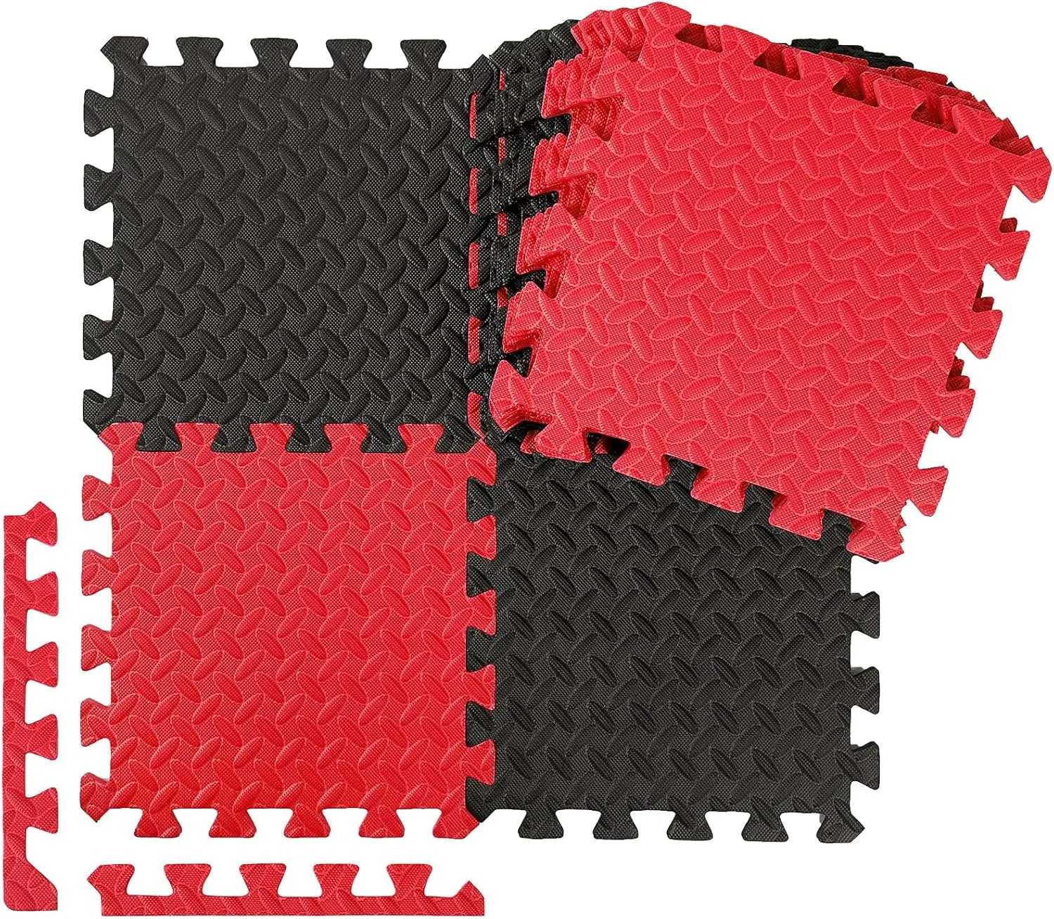In elkaar grijpende EVA-schuimvloermatten Waterdichte antisliptegels voor GymGarage Kinderkamer Thuistraining Sportmat Puzzelmat - afbeelding 1