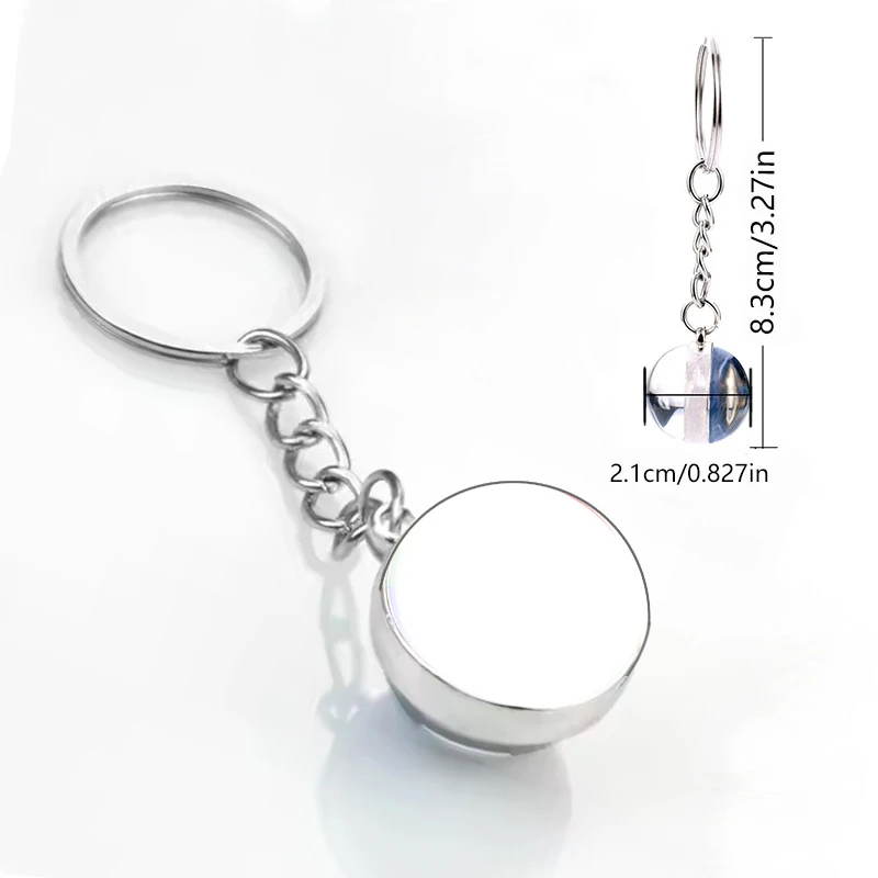 1pc 'Solar System Planetary Time Gemstone Keychain', a Perfect Gift for Friends and Family, a Keepsake.