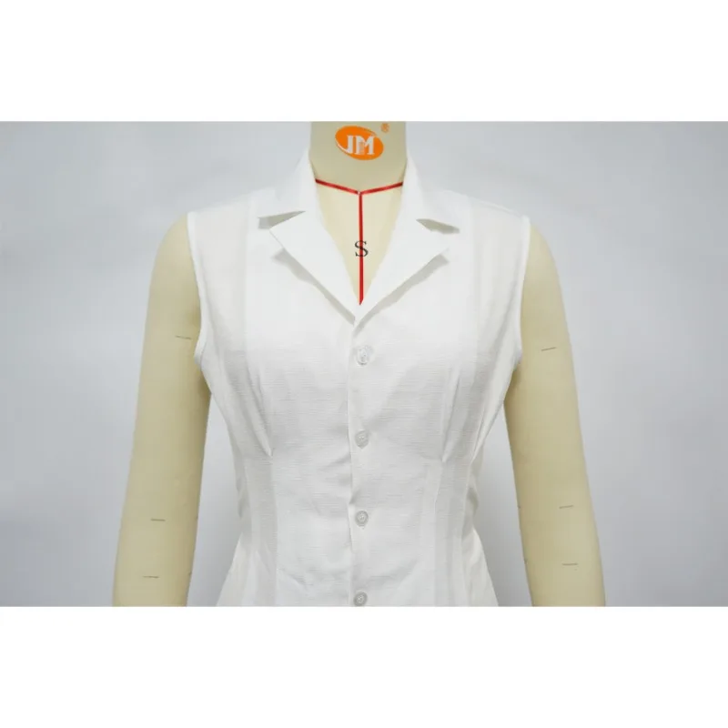 KEXU-monos sin mangas con cuello en V y pierna ancha para mujer, trajes de trabajo OL para fiesta en la playa, traje de una pieza, verano 2025