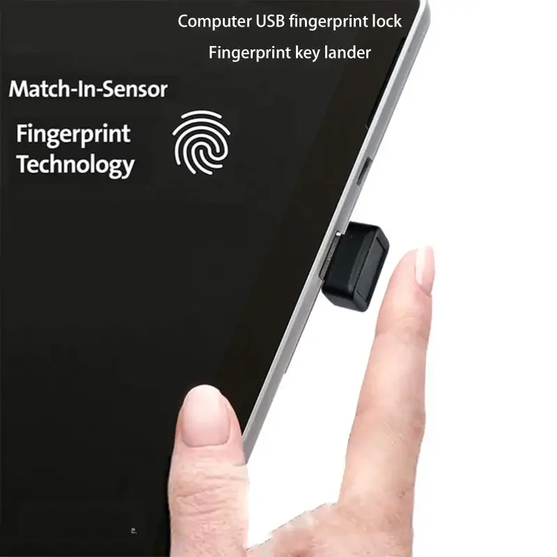 

USB Fingerprint Reader Module Portable Mini Security Key For Laptop PC Fingerprint Password Recognition Unlock