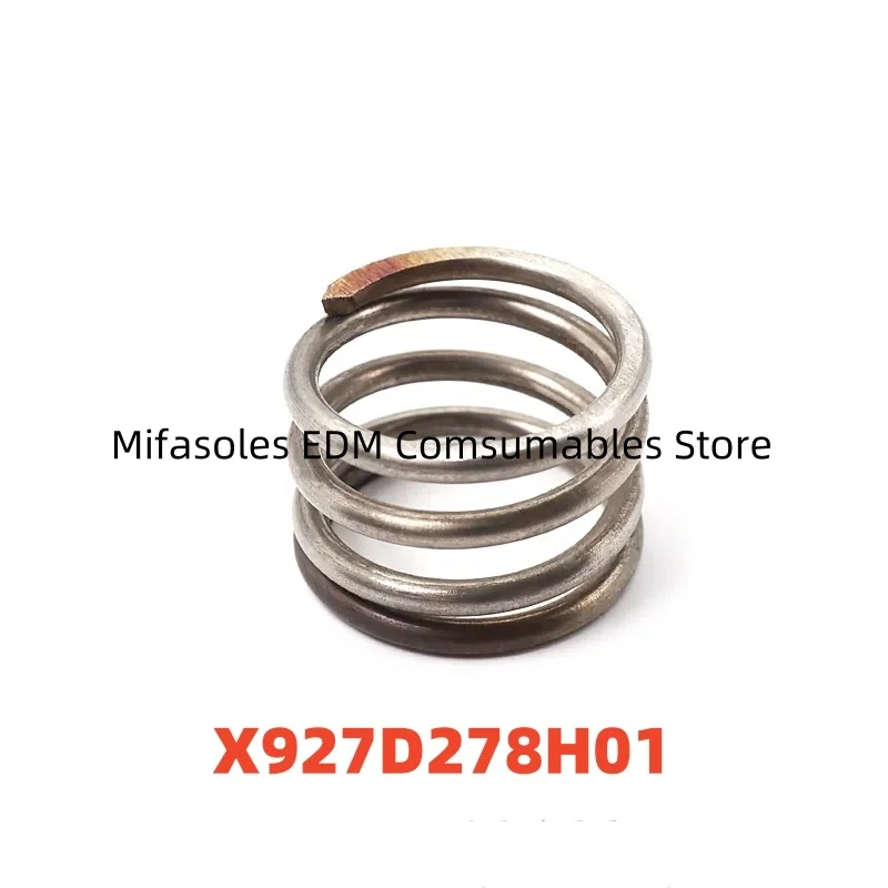EDM Parts Compression Coil Spring X927D278H01 Spring apply For Mit - subishi Series Wire Cut Machine Consumables