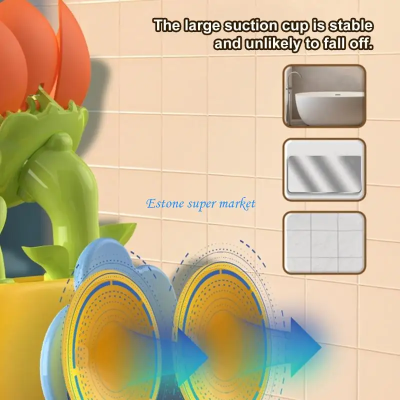 

090b Творческая вода -разбрызгивающая игрушка для ванны для малыша легкая сборка всасываем