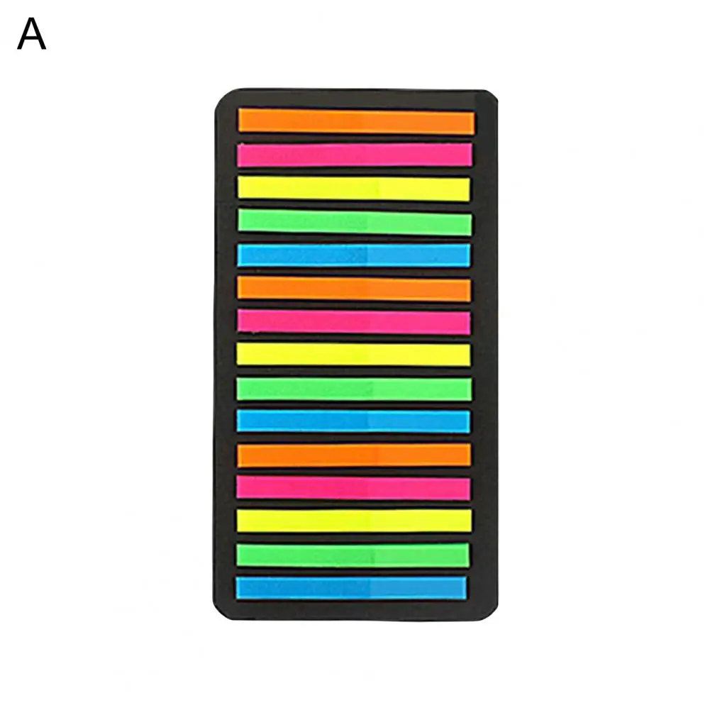 Smooth to Write PVC Sticky Books Notes Labels Stickers Paper Tabs Party Favor