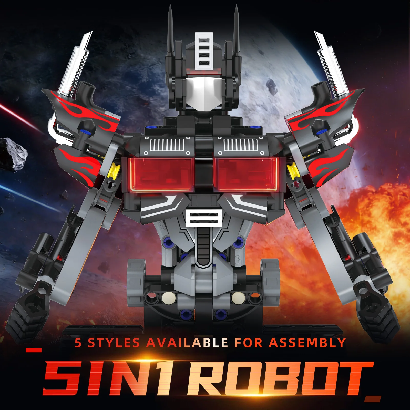 

Набор для сборки роботов, STEM-робототехника для детей 8-12 лет, 402+ детали, конструктор роботов, радиоуправляемая игрушка, подарок для мальчиков 8, 9, 10, 11, 12+ лет