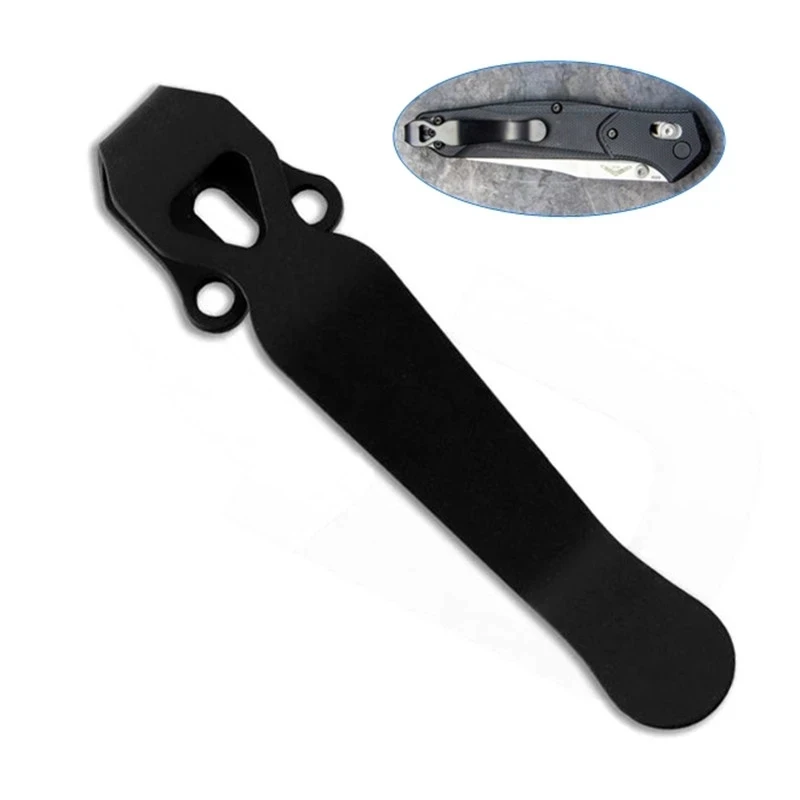 1PC Custom Deep Carry Titanium Pocket Clip for Benchmade  940 Emerson Commander ProTech Zero Tolerance Back Clamp