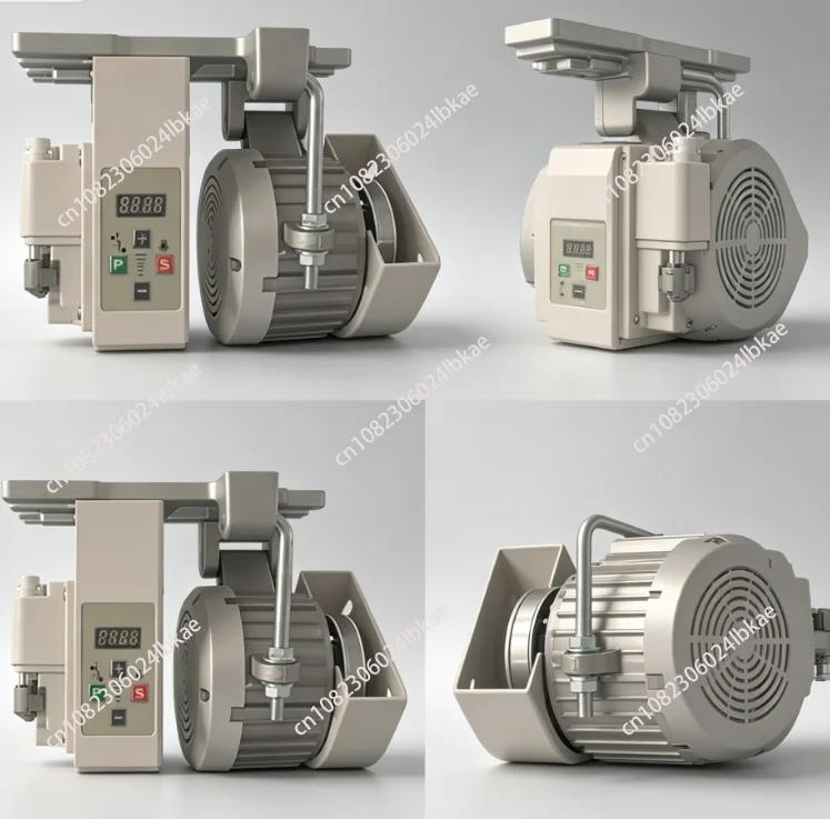 220V 550W Silent Adjustable Speed Sewing Motor With Foot Pedal, Household Sewing Machine Replacement Motor
