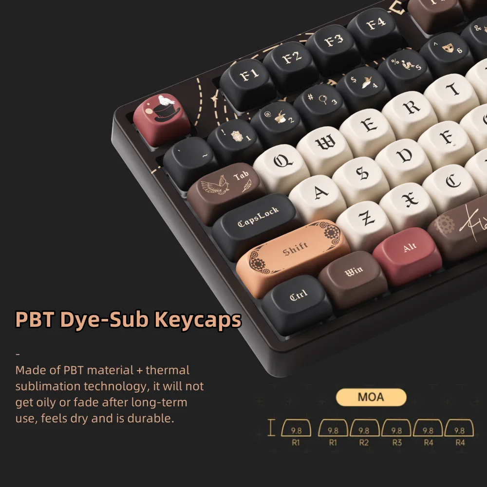 Akko 5108B Plus Teclado Mecânico Tema Anime Hot Swap RGB 108