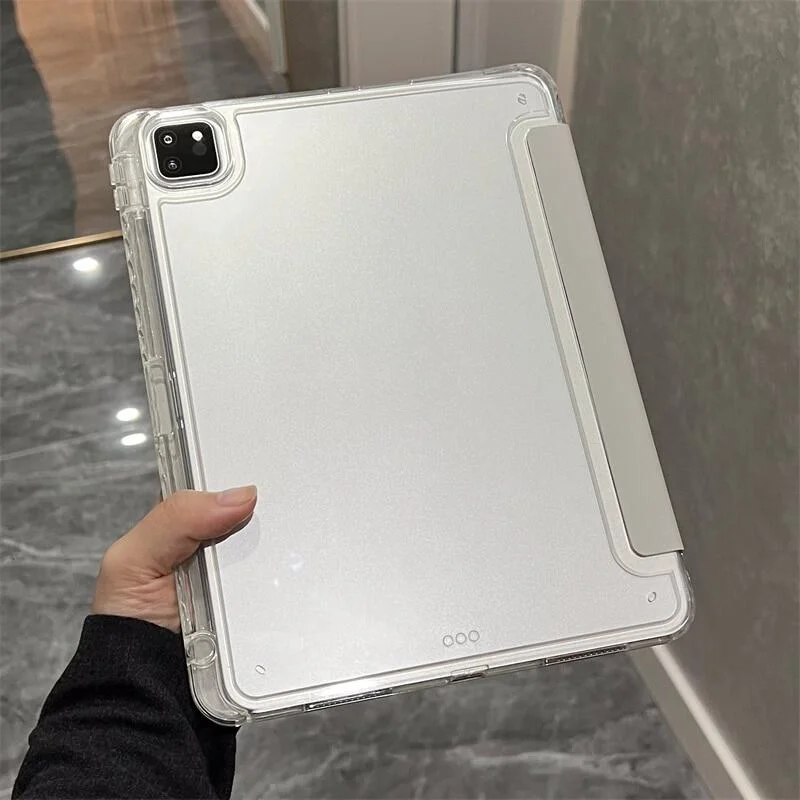 

Acrylic Transparent Case for Huawei MatePad Pro 13.2 12.2 11 10.8 Air 12 11.5S SE 11 10.4 Cover with Pencil Holder