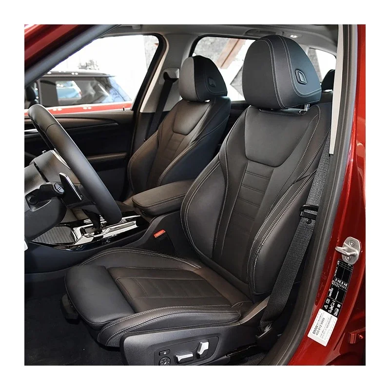 For  7 5 3 1 Series X5 X3 X1 E46 E90 E60 F30 F10 E39 F20 G20 E36 Custom Fit Car Accessories Seat Covers for 5 Seats Leather