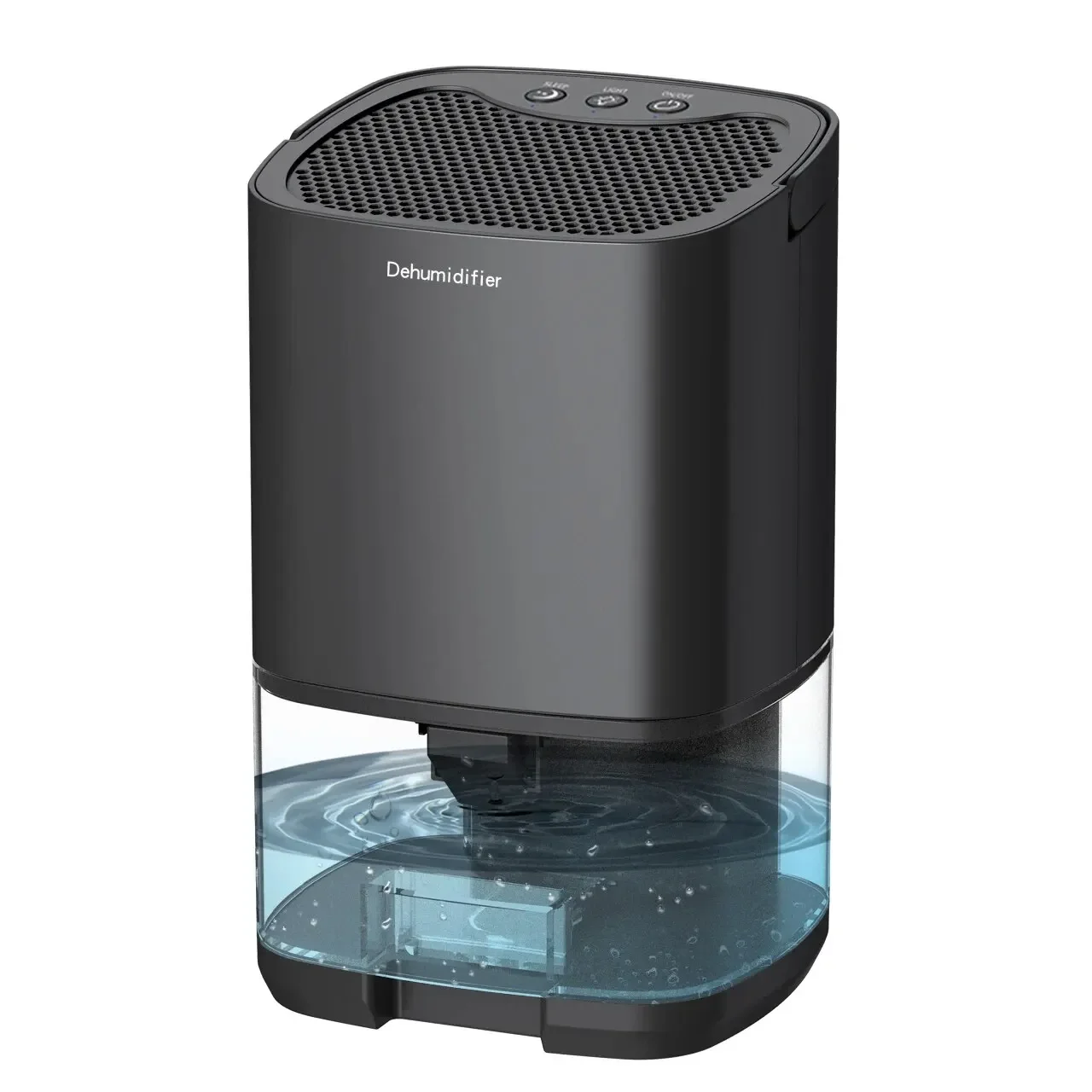 ポータブル電気ミニ除湿機,空気フィルター付き,サイレント自動シャットオフ,家庭,バスルーム,寝室,クローゼットに適しています,1000ml